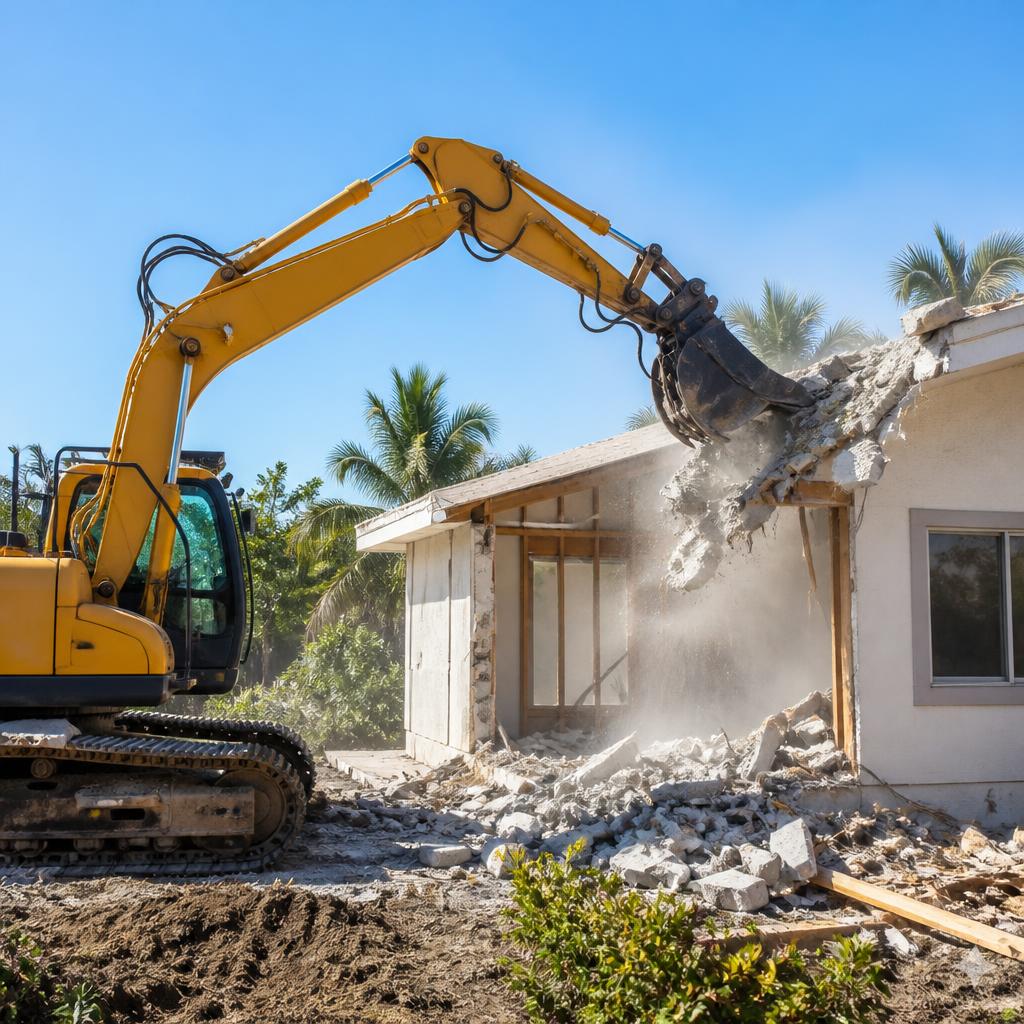 Exterior Demolition in Southwest Florida